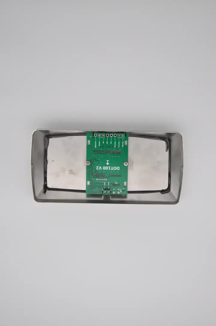 Door-Mounted Dot Display